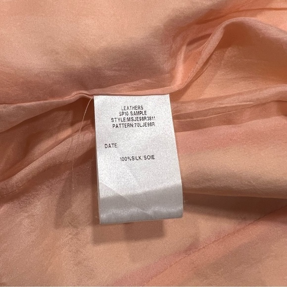 Lafayette 148 New York Leather Open Short Jacket Sz-8 - Picture 9 of 9